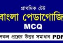 বাংলা শিক্ষণবিদ্যা প্রশ্ন উত্তর 15 MCQ FREE PDF